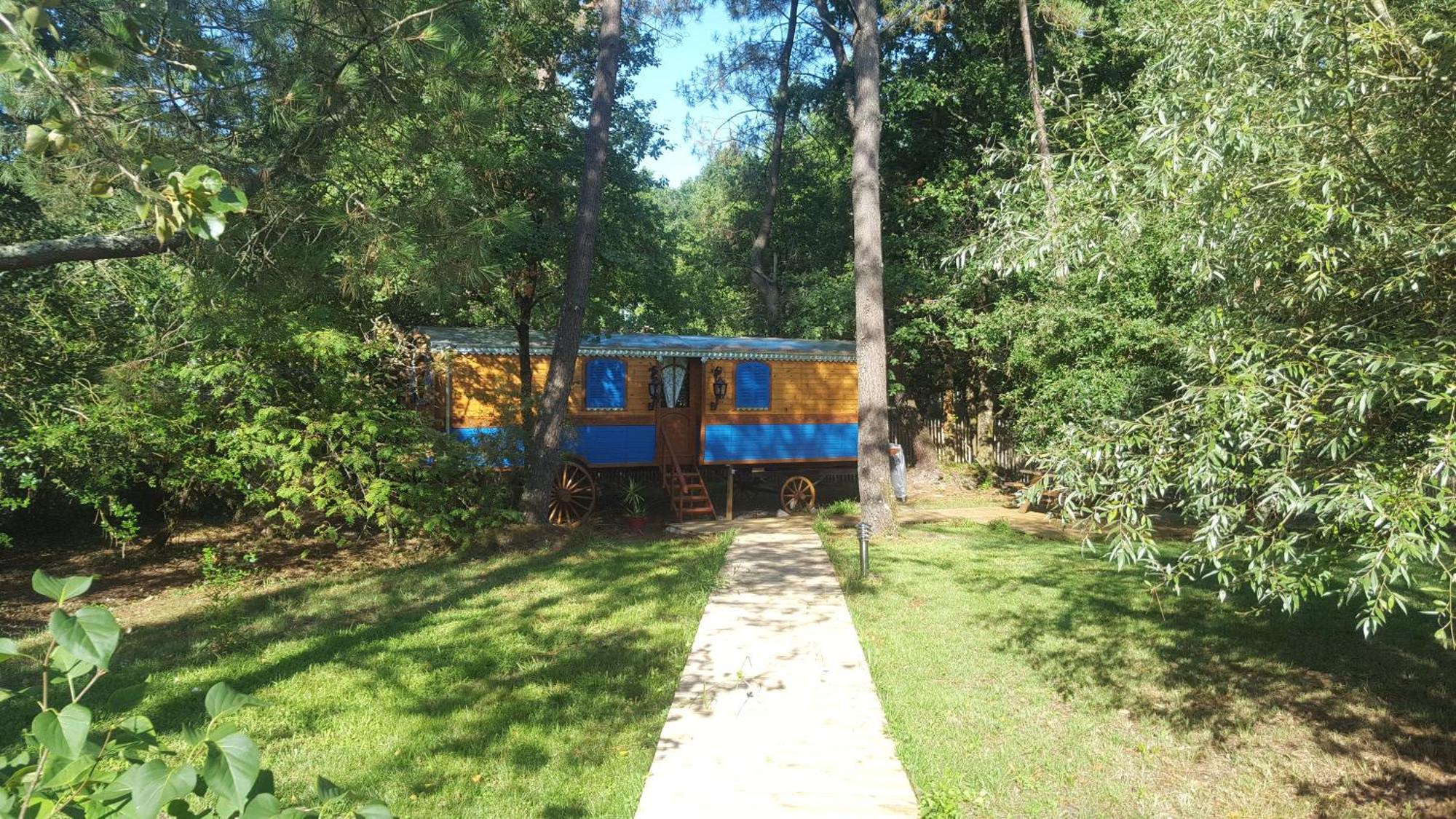 Villa Les Roulottes Vesta Léognan Exterior foto